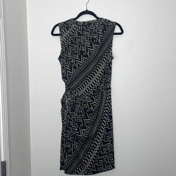 Collective Concepts Black Wrap Dress - Picture 6 of 10